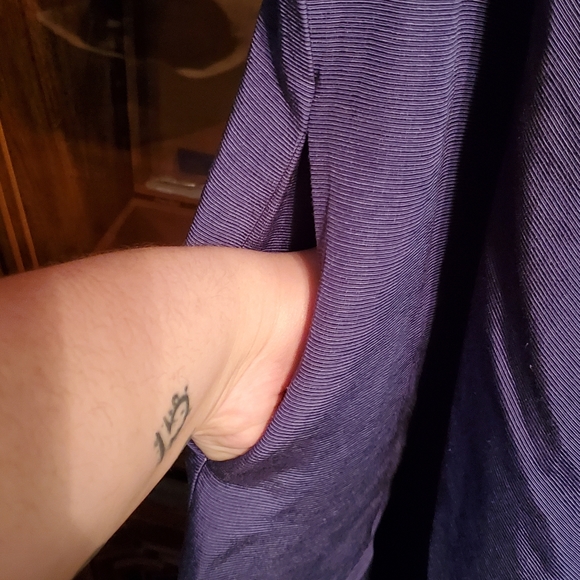 Trashy Diva HONEY DRESS - DARK BLUE RIBBED RAYON size 20 - Picture 9 of 9